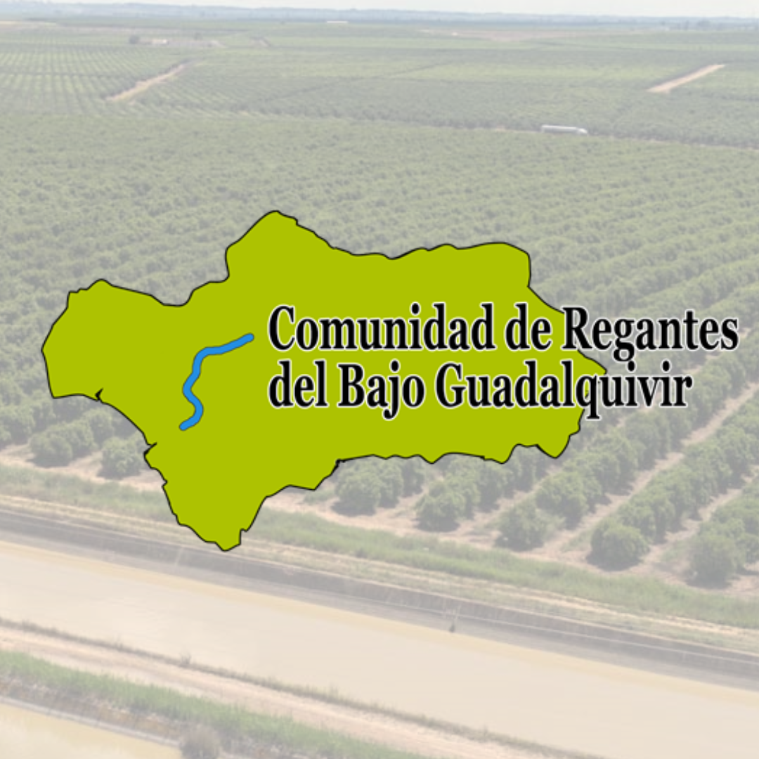 Logotipo de la Comunidad de Regantes del Bajo Guadalquivir, cliente de Garbau Marketing