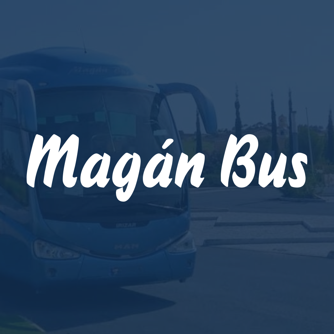 Logotipo de Magán Bus, cliente de Garbau Marketing