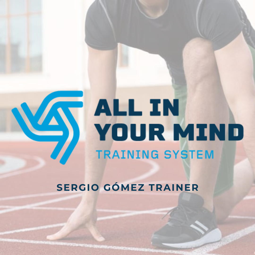 Logo de la marca All in Your Mind, sistema de entrenamiento por Sergio Gómez Trainer